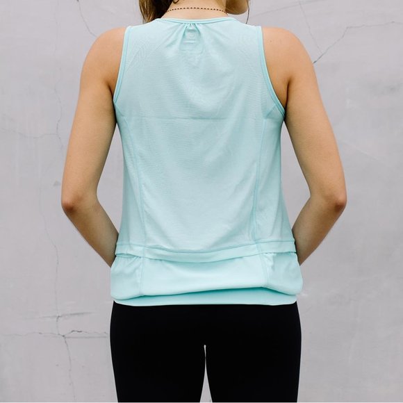 NEW Zuma Blu Active Flow Tank Mint with Pockets Sz XS - Picture 10 of 11